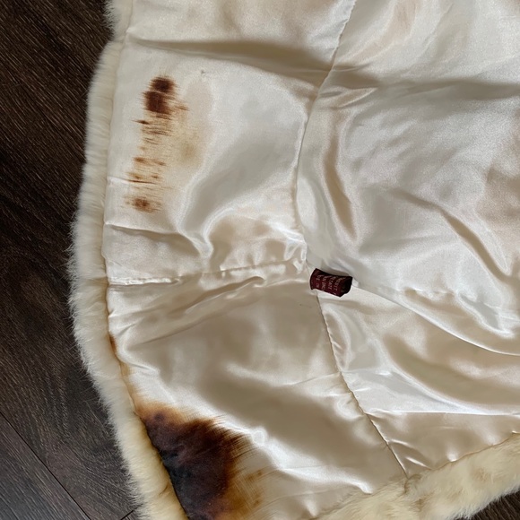 100% Authentic Rabbit fur coat!!RARE pattern!! - Picture 11 of 13